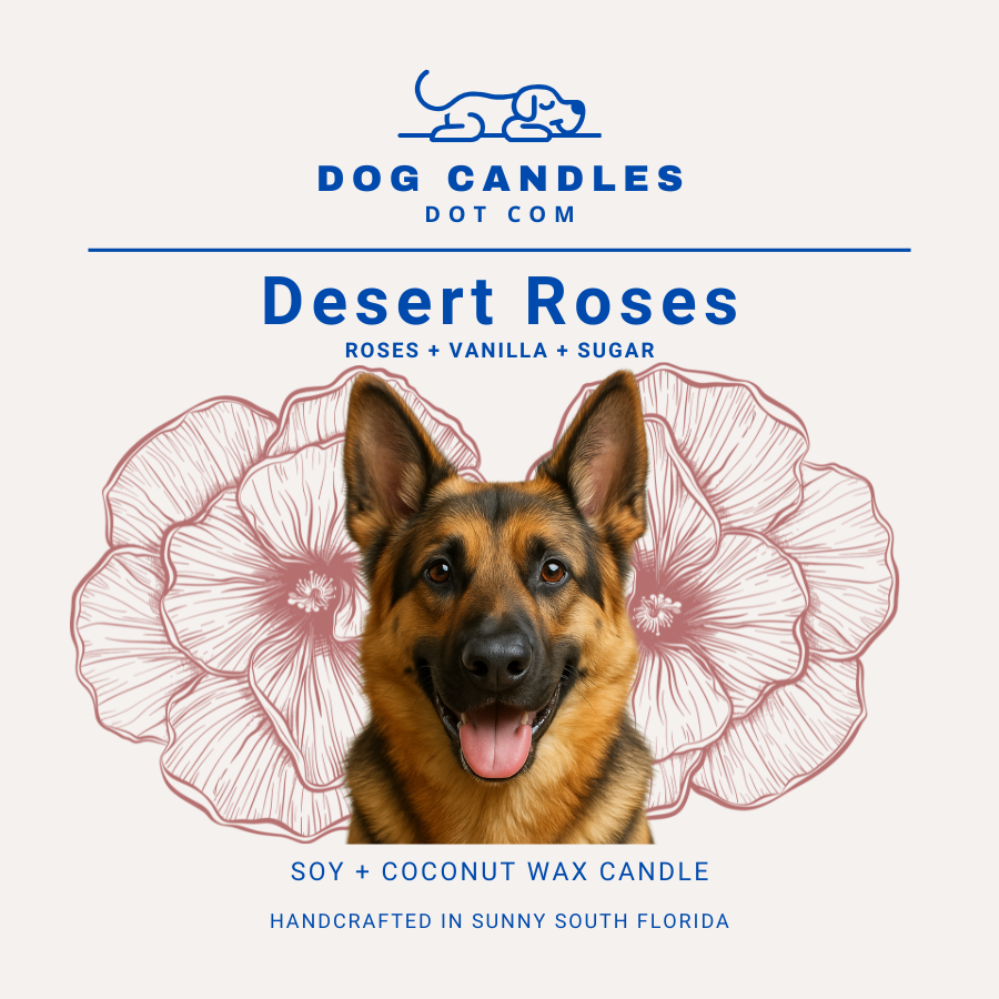 Desert Roses Candle