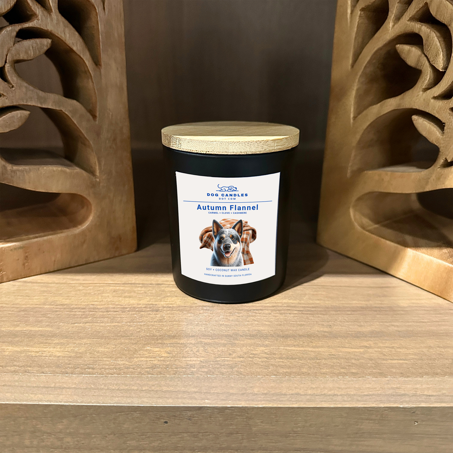 Autumn Flannel Candle