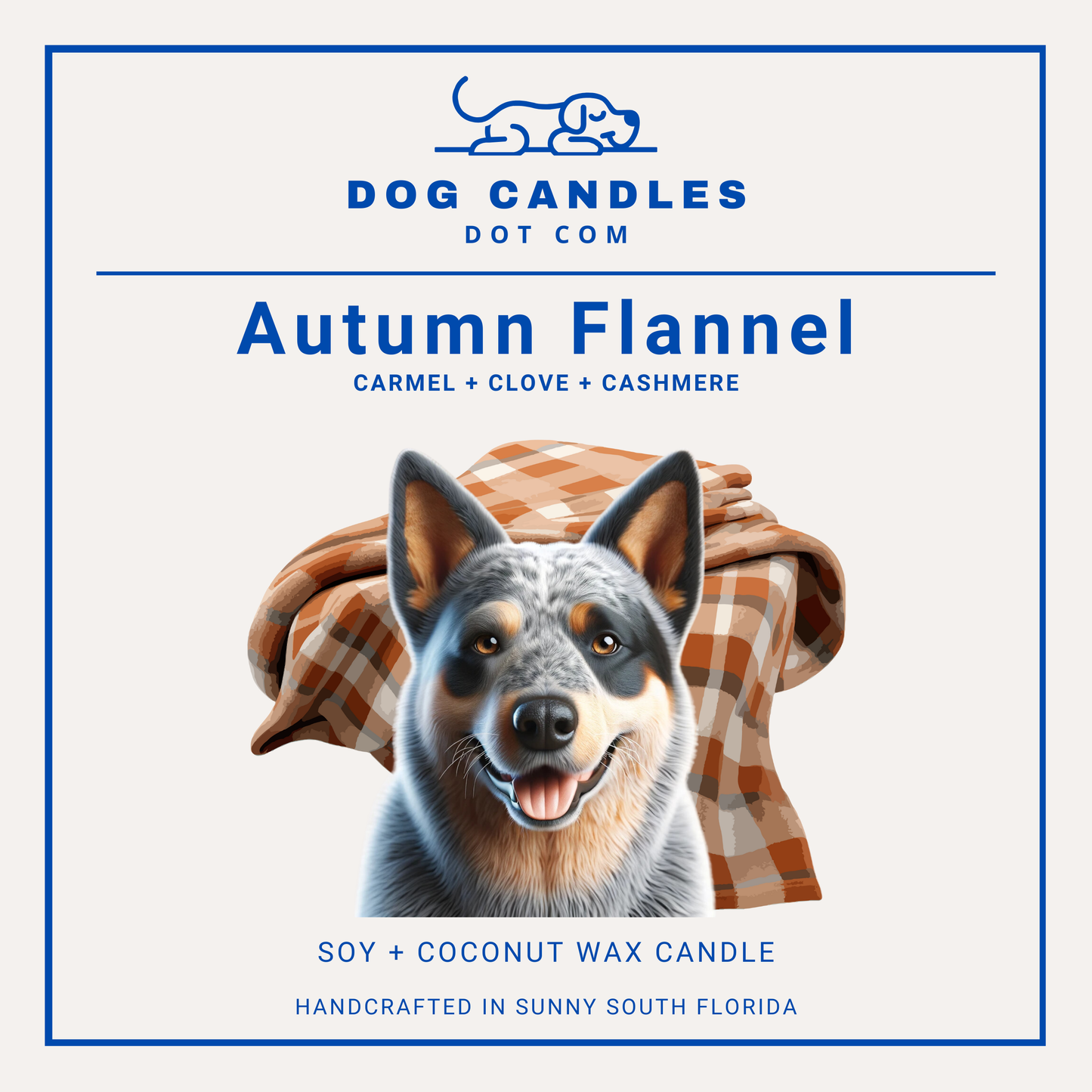 Autumn Flannel Candle