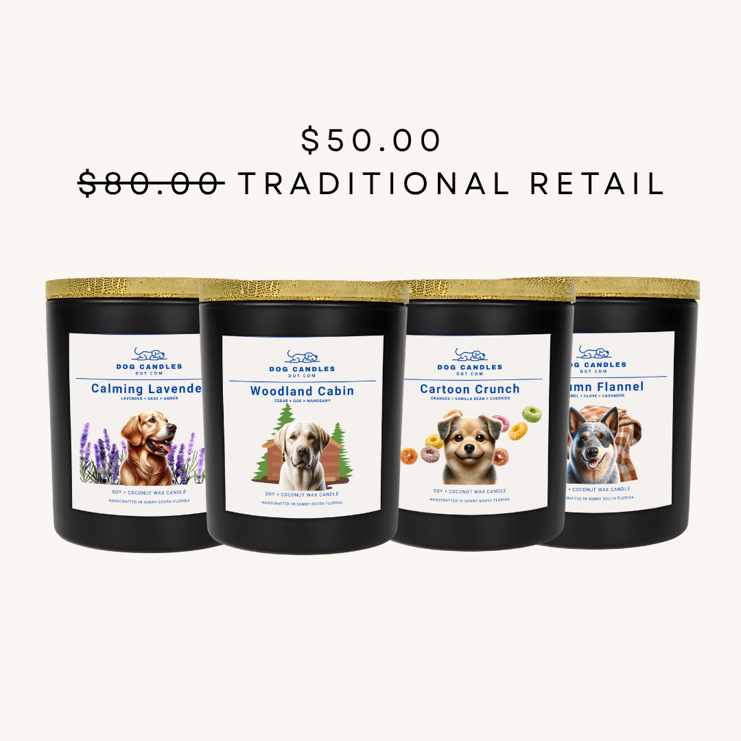 Candle Four Pack (4 x 4oz Candles)