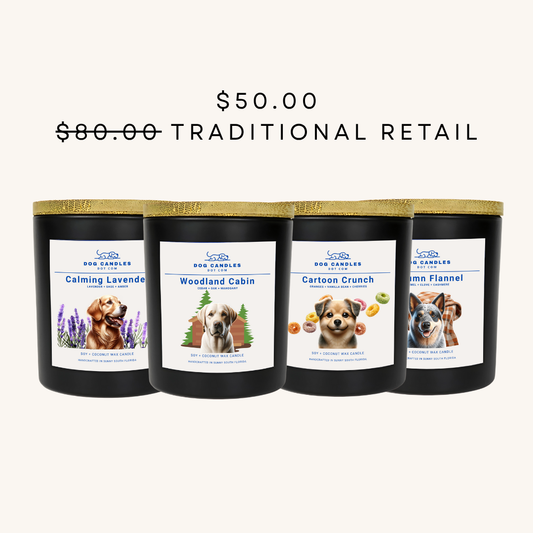 Candle Four Pack (4 x 4oz Candles)